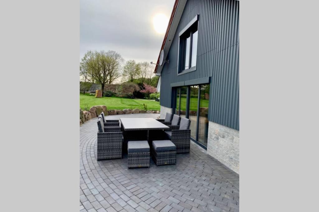 Neue Ruhige Ferienwohnung Am Wald Wustewohlde Bagian luar foto